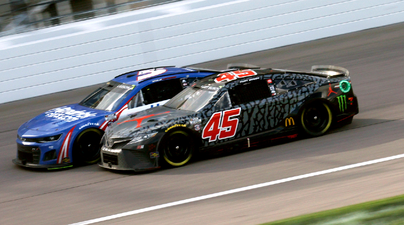 Busch Claims Kansas Victory while Tires Claim Numerous Victims
